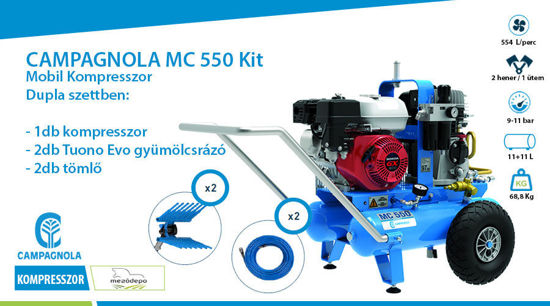 Picture of CAMPAGNOLA - MC 550 Mobil Kompresszor Kit