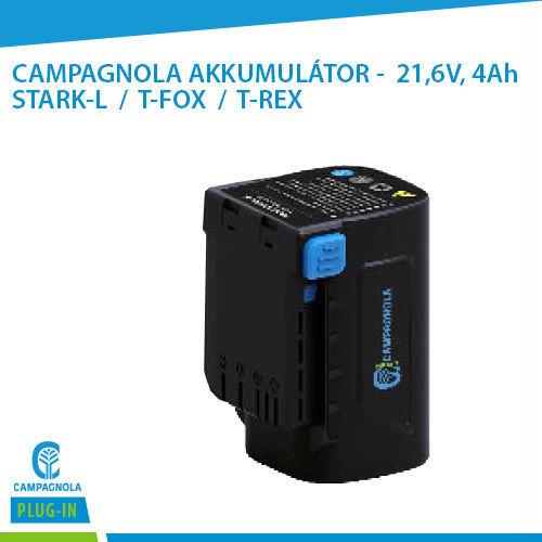 Picture of CAMPAGNOLA AKKUMULÁTOR -  21,6V, 4,2Ah  STARK-L  /  T-FOX  /  T-REX