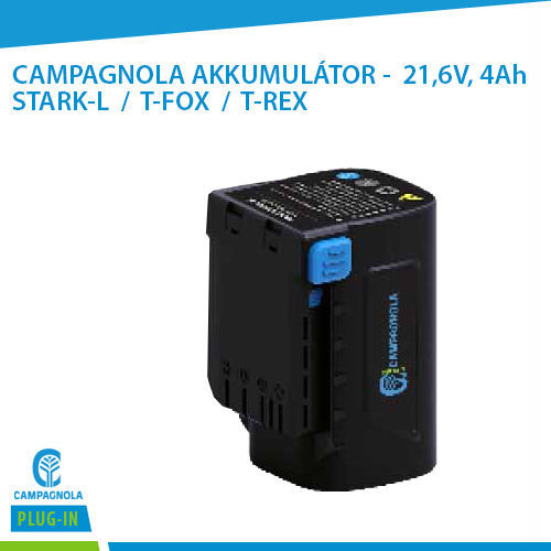 Picture of CAMPAGNOLA AKKUMULÁTOR -  21,6V, 4,2Ah  T-REX 160-240 / STARK-L  /  T-FOX  /  T-REX / STARK 90-160-220
