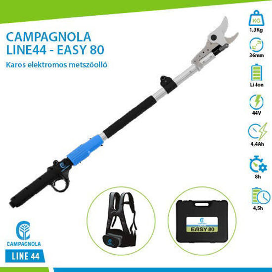 Picture of CAMPAGNOLA - Line44 - Easy 80 - Karos elektromos metszőolló készlet