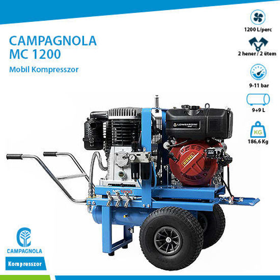 Picture of CAMPAGNOLA - MC 1200 Mobil Kompresszor