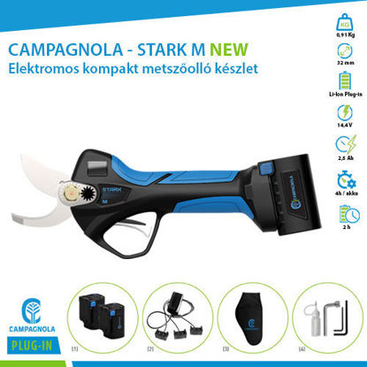 Picture of CAMPAGNOLA - Stark M NEW - Elektromos kompakt metszőolló készlet