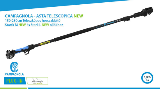 Picture of CAMPAGNOLA - ASTA TELESCOPICA - 150-230cm Teleszkópos hosszabbító  Stark M és Stark L ollókhoz