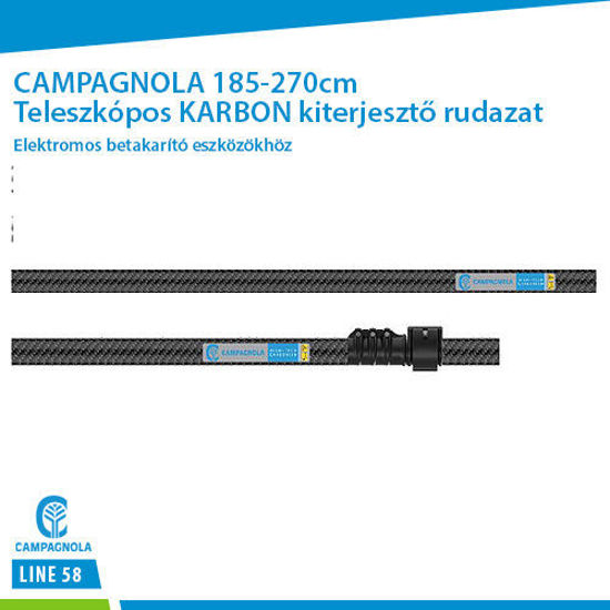 Picture of CAMPAGNOLA  185-270cm Teleszkópos KARBON kiterjesztő rudazat