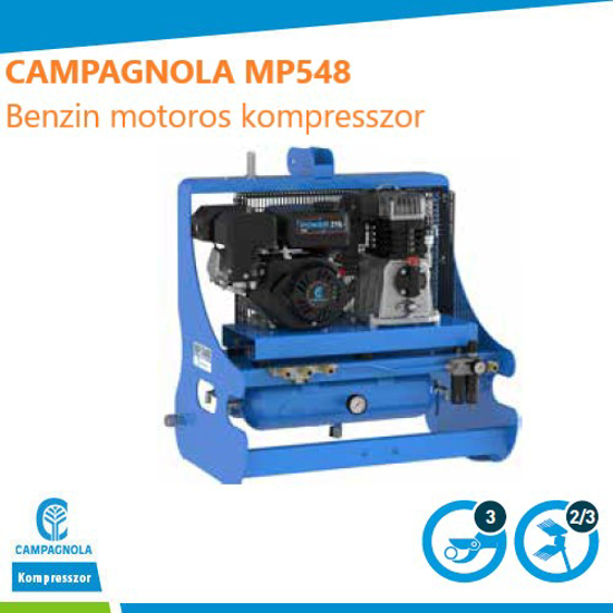 Picture of CAMPAGNOLA - MP548 benzis motoros kompresszor traktor függesztésre