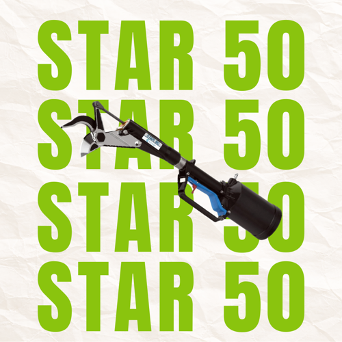 Picture of CAMPAGNOLA Star 50 - Pneumatikus magassági ágvágó egyenes pengével (kiterjesztő rúd nélkül)